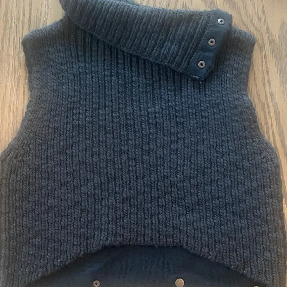 NFP Navy Blue Knit Turtleneck Sweater - Picture 3 of 16